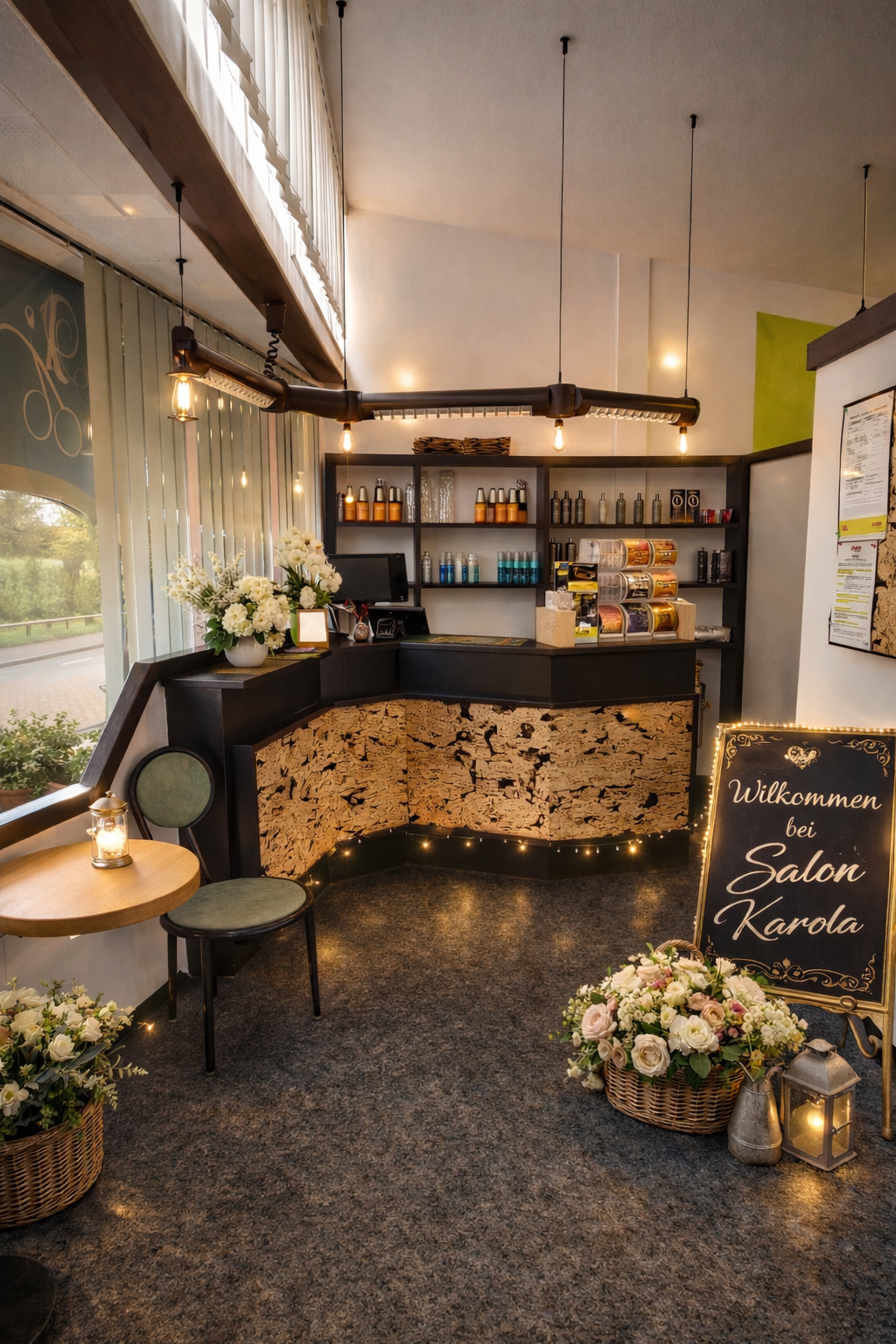 Innenbereich des Salon Karola